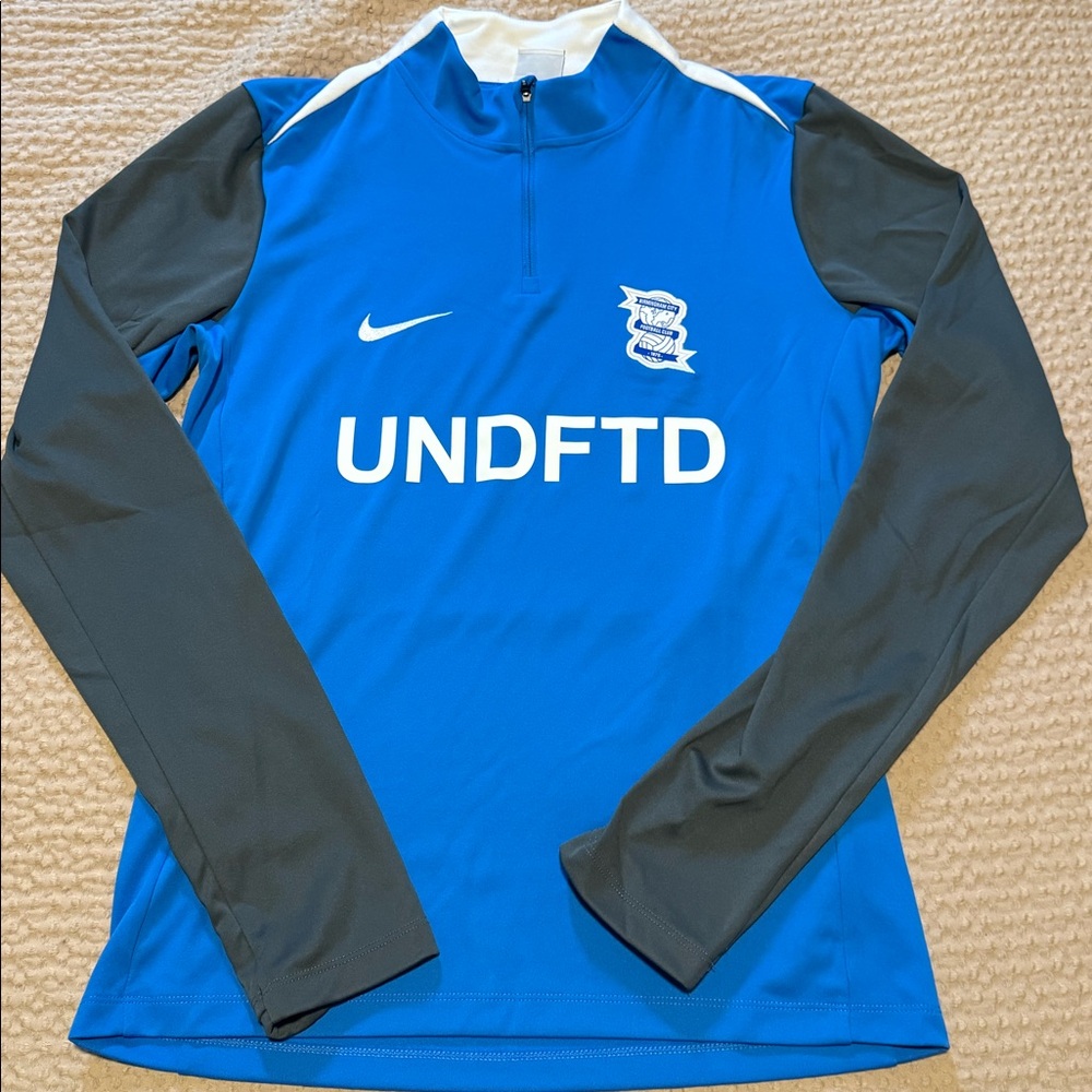 Nike x Undefeated BCFC Birmingham city FC training top Tom Brady size small